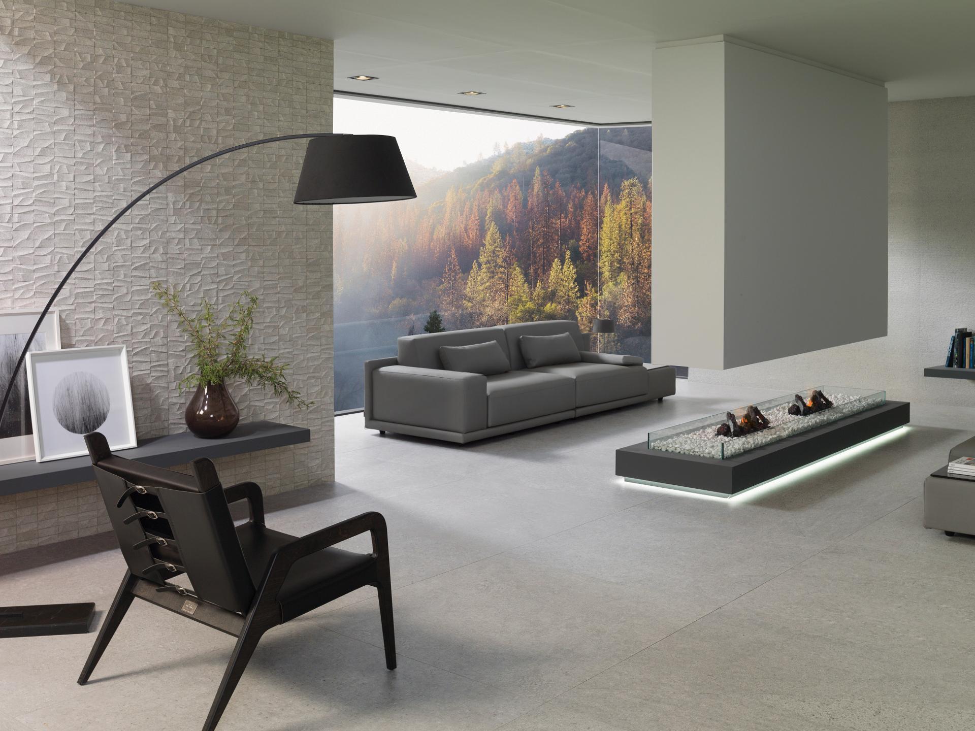 Porcelanosa Prada Acero 120x120 cm Feinsteinzeug R10