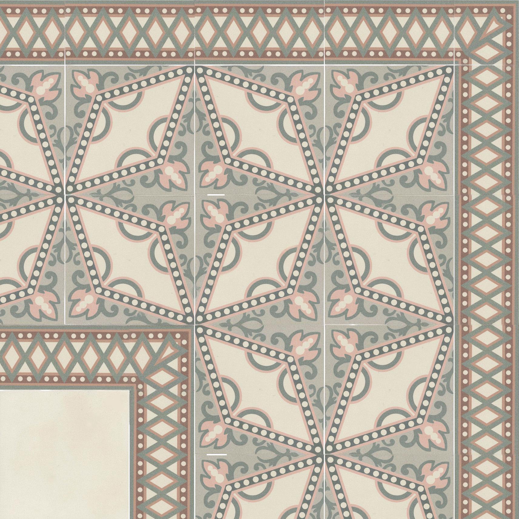 Revoir Paris Bel Histoire Eckstück 7,5x7,5 cm Lus Coin