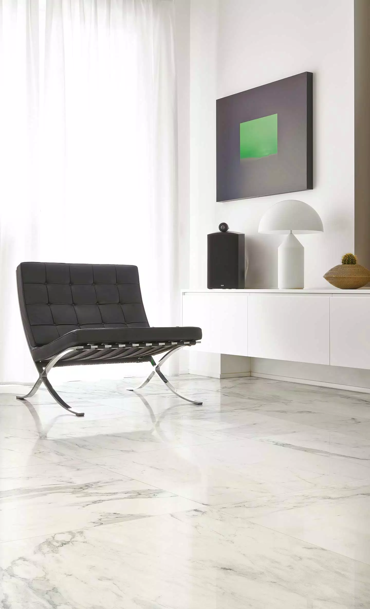 Florim Stones&More 2.0 Stone Calacatta Glossy 120x120x0,6 cm Feinsteinzeug Magnum