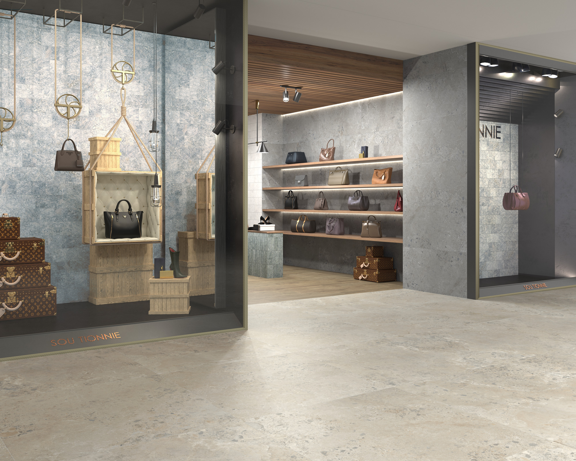 Dune Pietra Viva Taupe 120x120x0,9 cm rektifiziert Naturale 