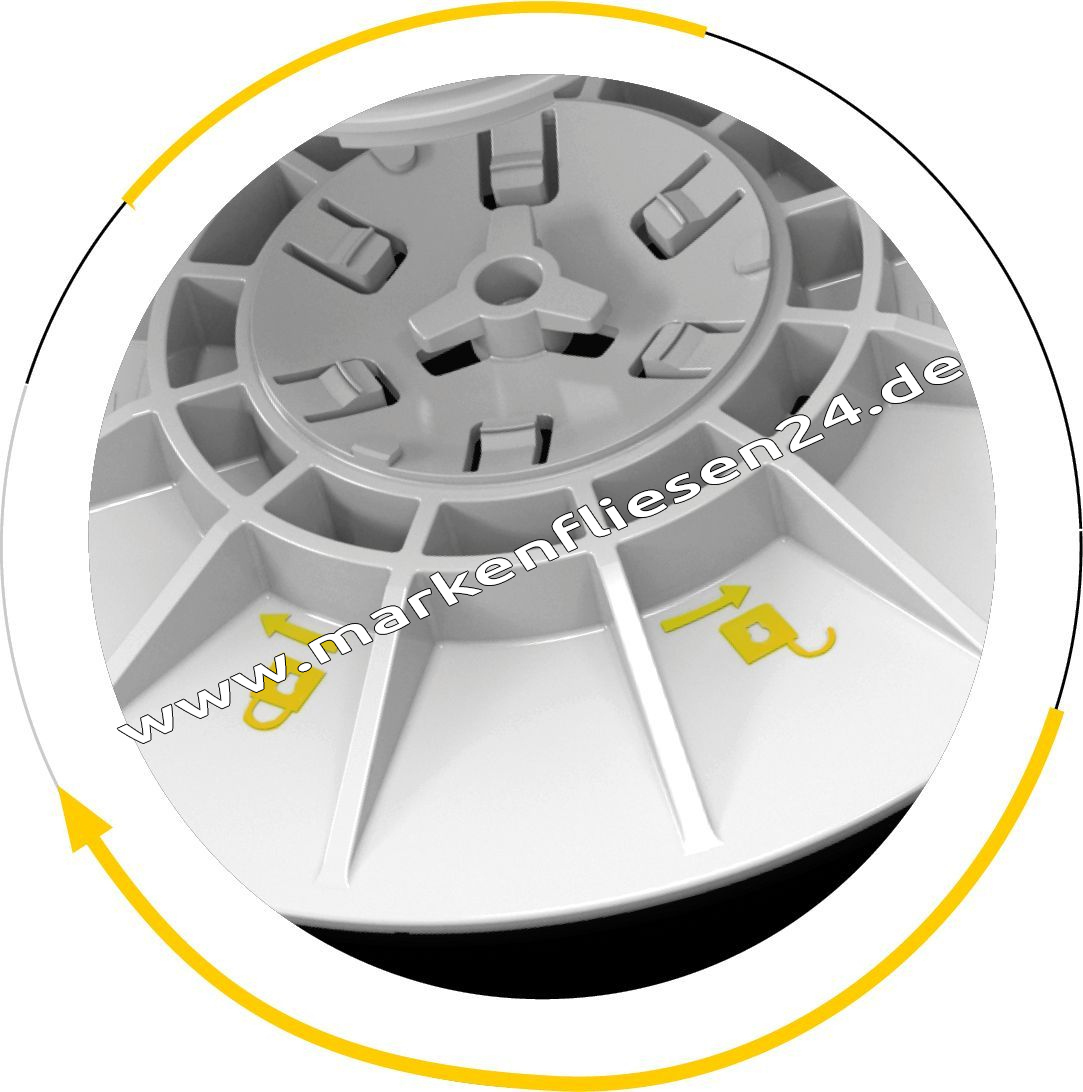 DPS King Stelzlager K5 152-209 mm, 3 mm Fugensteg mit Multikopf