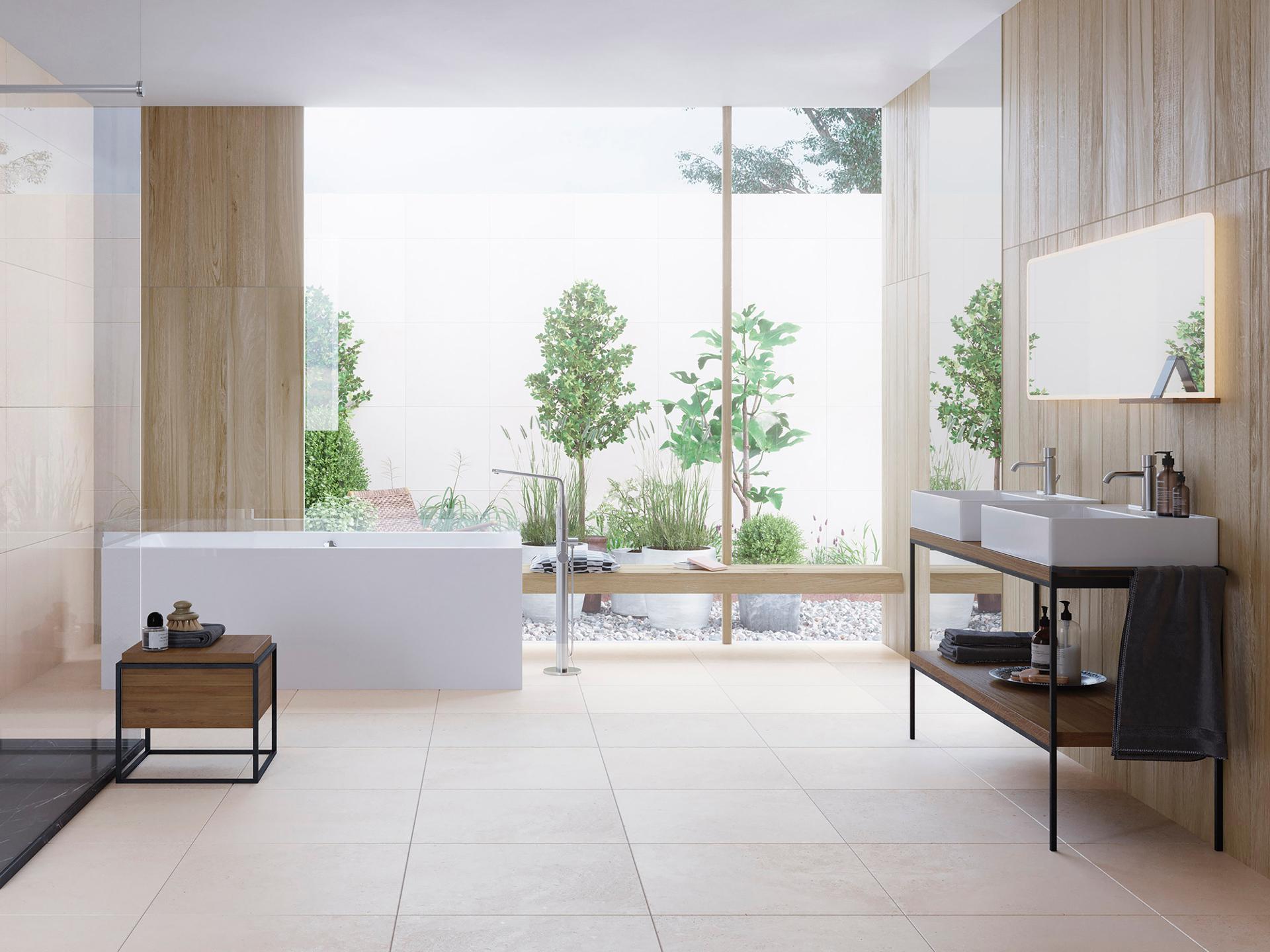 Porcelanosa Nobu Arce 19,3x180 cm Feinsteinzeug Holzoptik