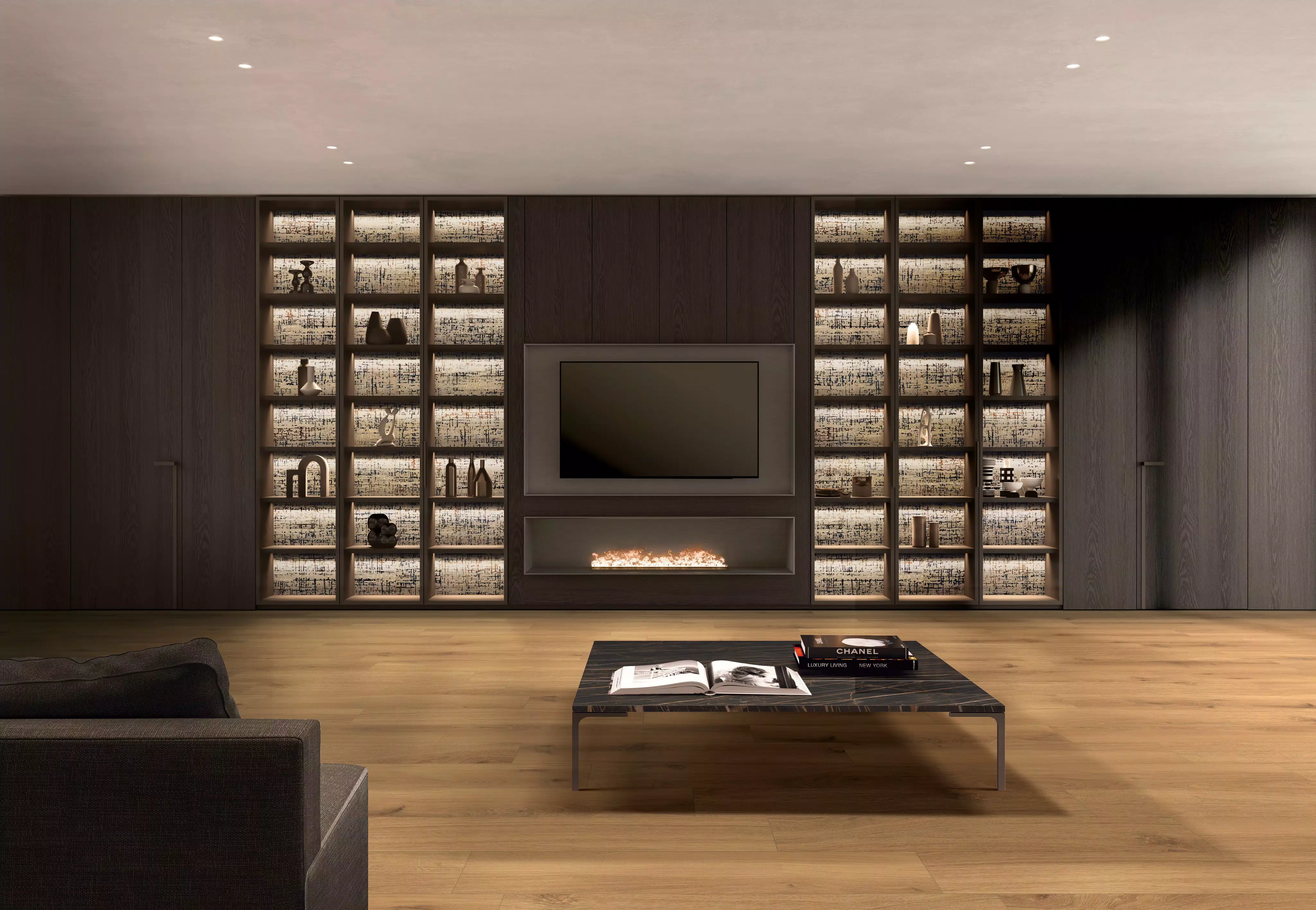 Florim Oaky Life Rustic Oak 20x120x0,9 cm Feinsteinzeug Matte R10