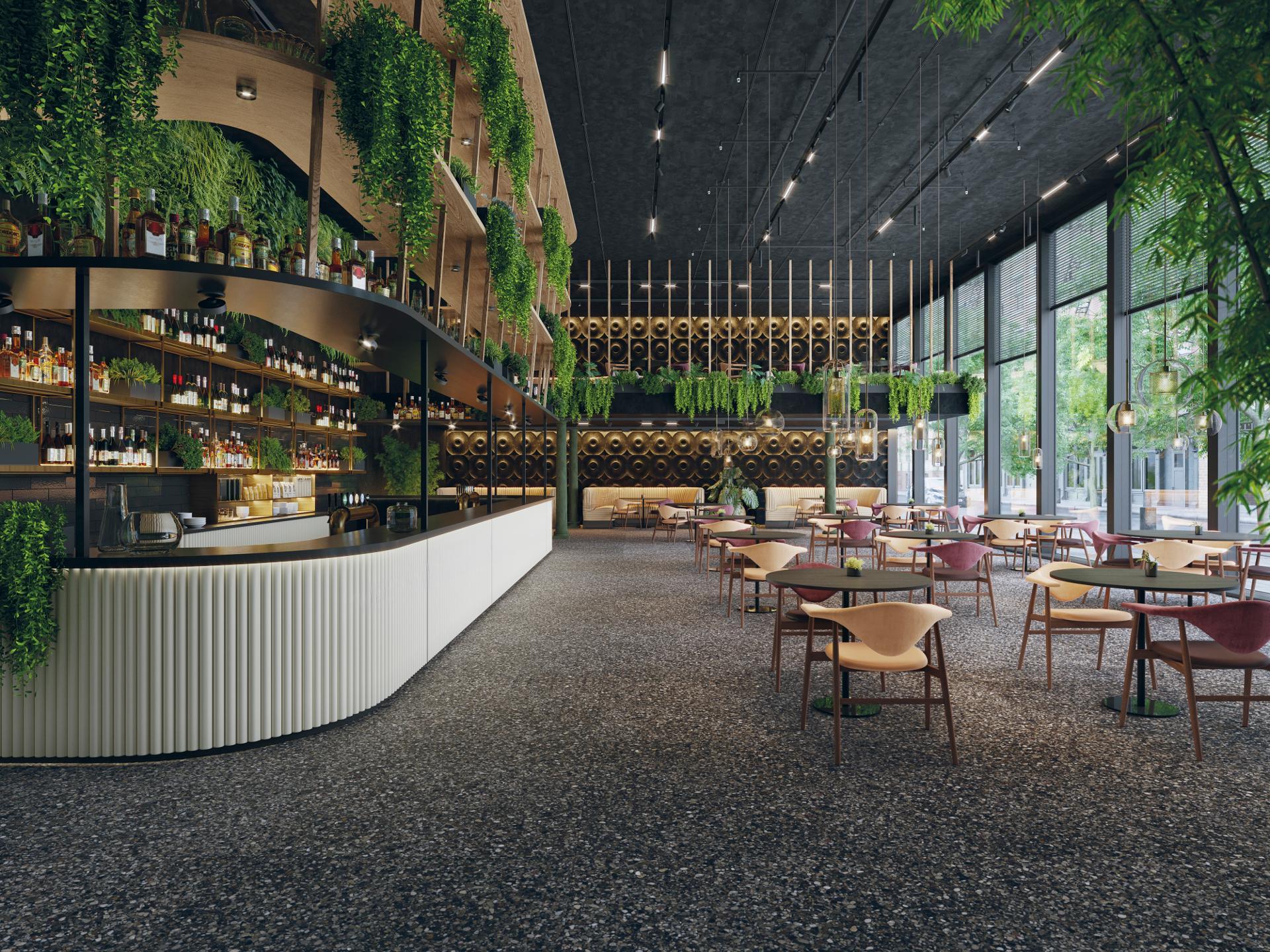 Porcelanosa Treviso Antracita 120x120 cm Feinsteinzeug R9