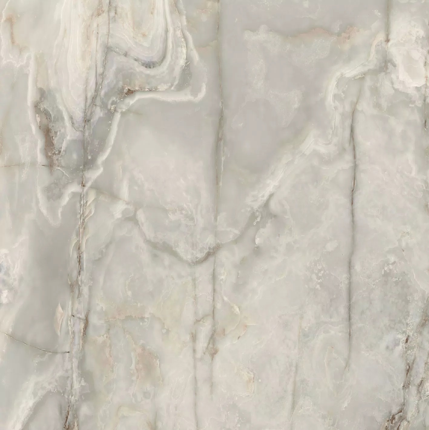 Florim Onyx&More Silver Onyx 120x120x0,6 cm Magnum Feinsteinzeug Glossy        