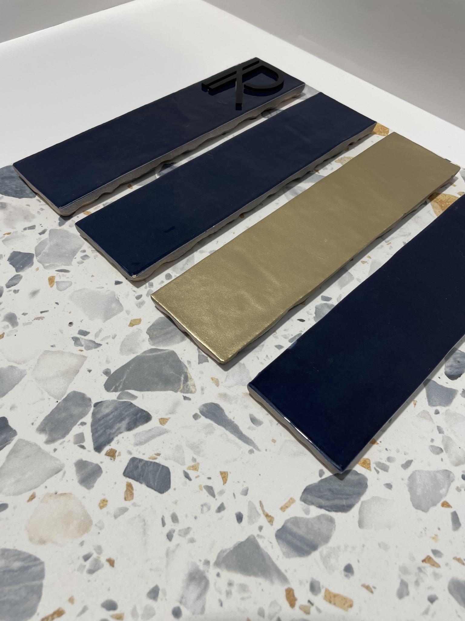 Revoir Paris Re-Bel Or 60x60 cm Terrazzo-Optik R10       