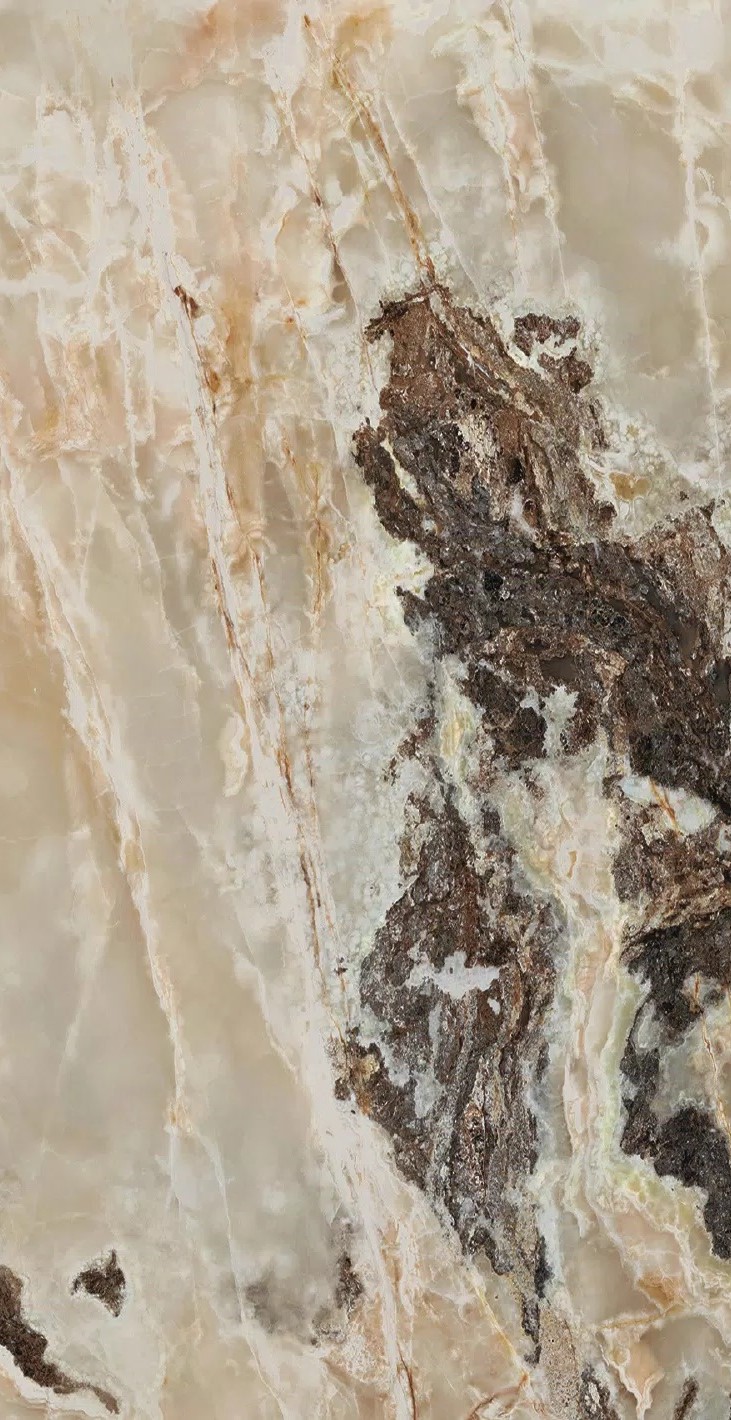 Florim Onyx&More Golden Blend 60x120x0,6 cm Magnum Feinsteinzeug Satin  