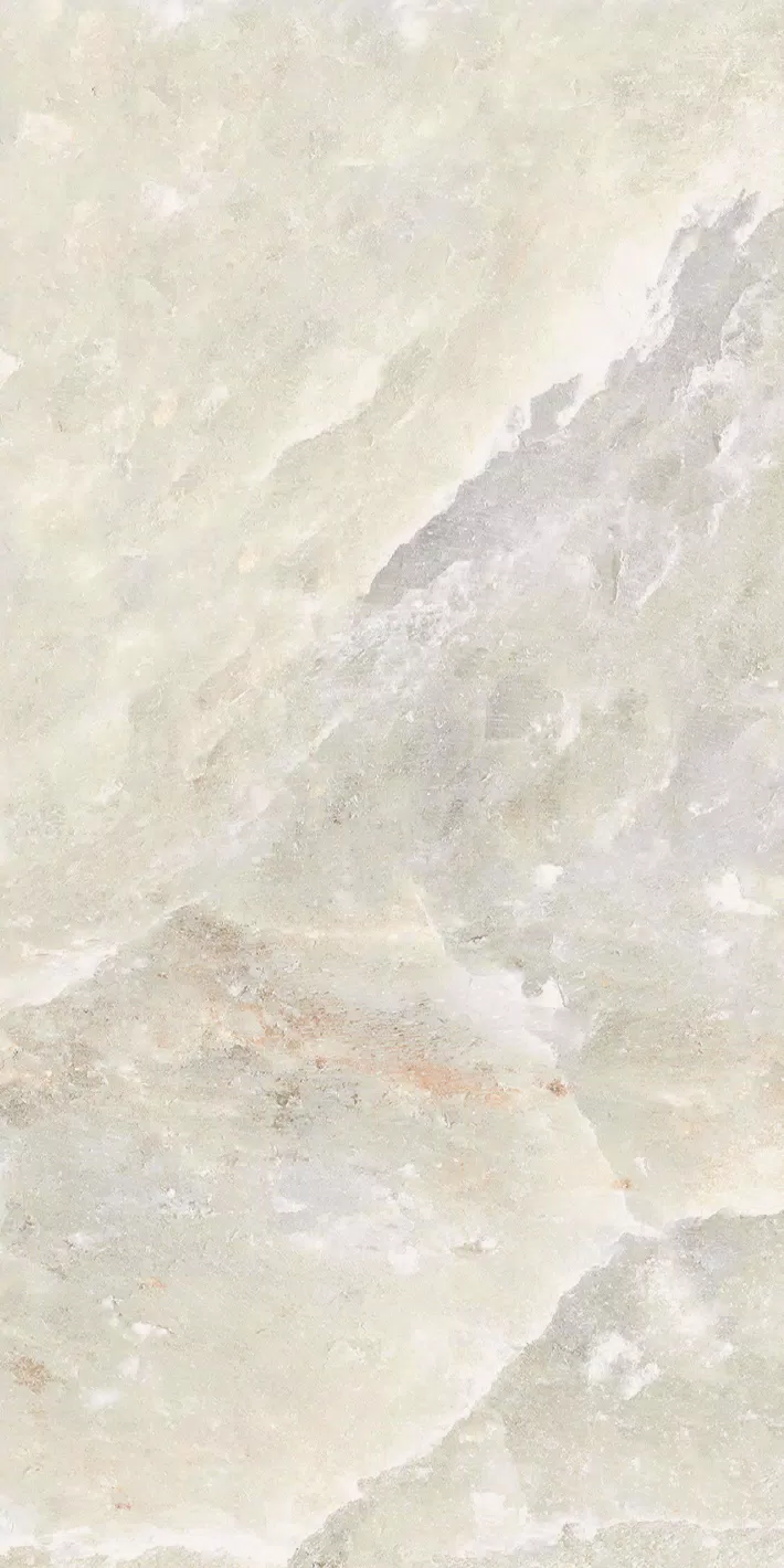 Florim Rock Salt White Gold Glossy 60x120x0,9 cm Feinsteinzeug 