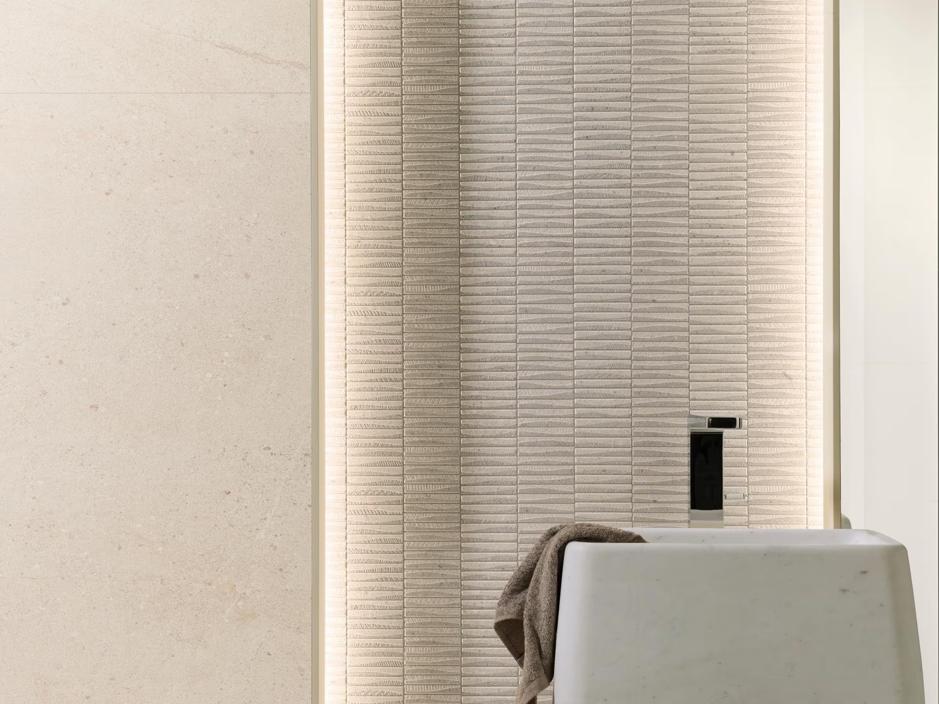 Porcelanosa Durango Bone 59,6x150 cm Wandfliese rektifiziert