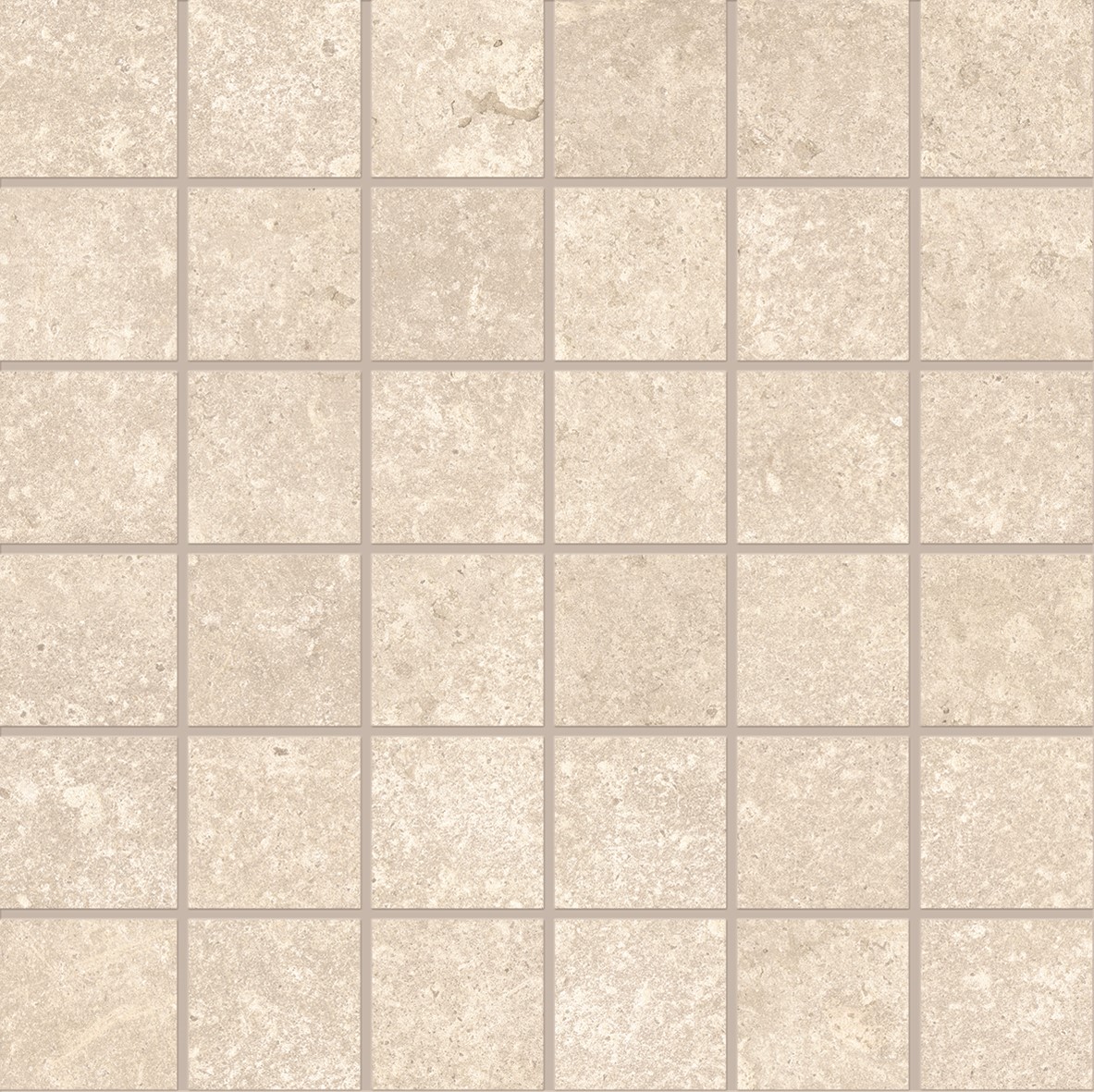 Emil Ever-Stone Mosaico Ivory 5x5 cm/Netz 30x30x0,9 cm Naturale R10B 