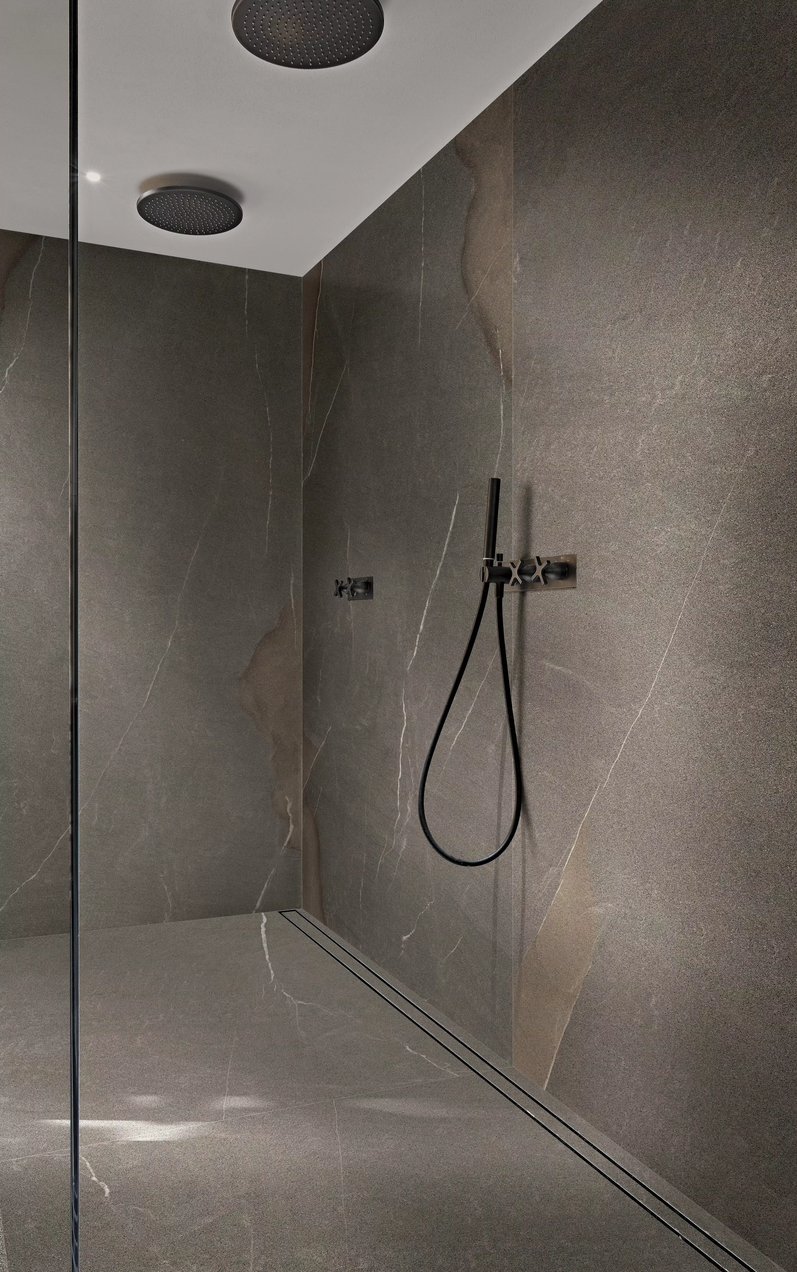 Florim Coretech Satin Dark Satin 60X120x0,6 cm Feinsteinzeug R9 Magnum
