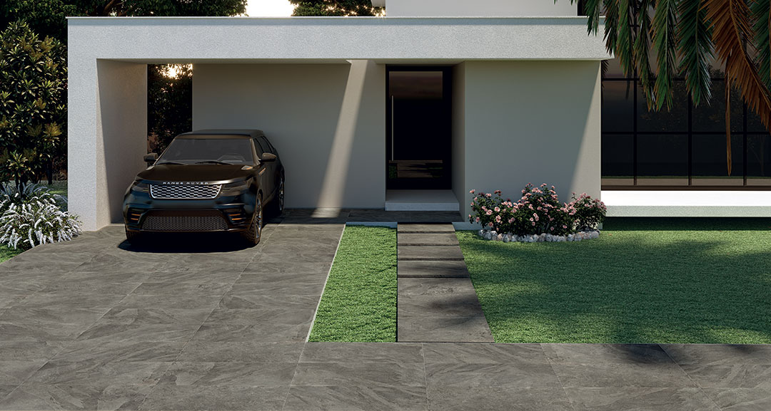 Castelvetro Slate Piombo 60x90x2 cm Outfit 2.0 Grip R11C      