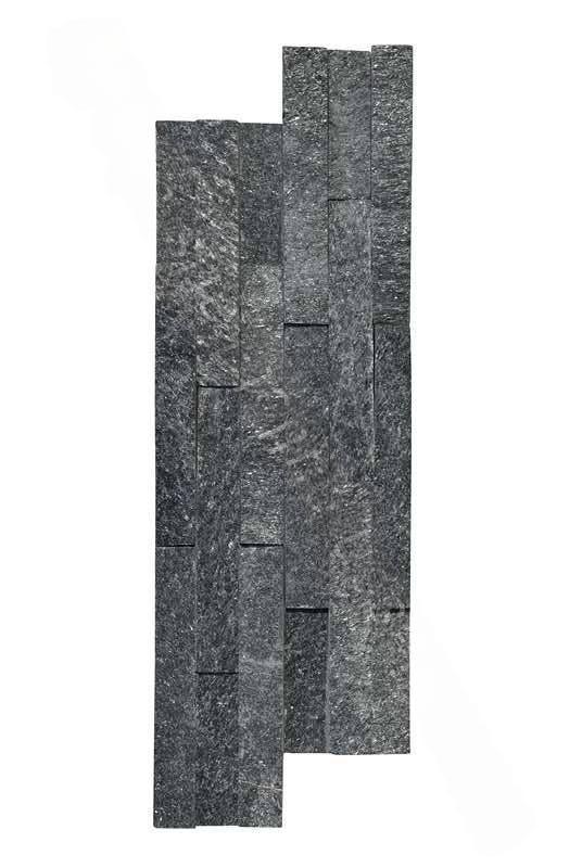 Naturstein Verblender Laja Gobi negro 18x50 cm
