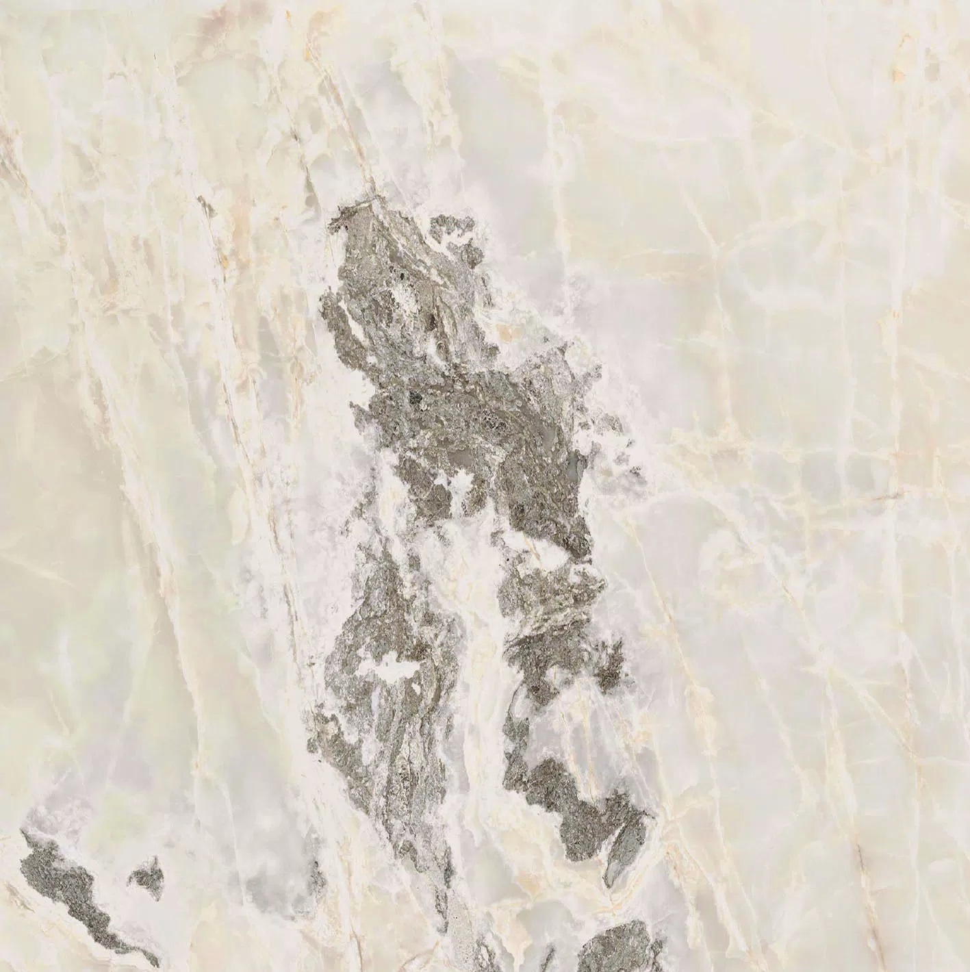 Florim Onyx&More White Blend 120x120x0,6 cm Magnum Feinsteinzeug Satin  