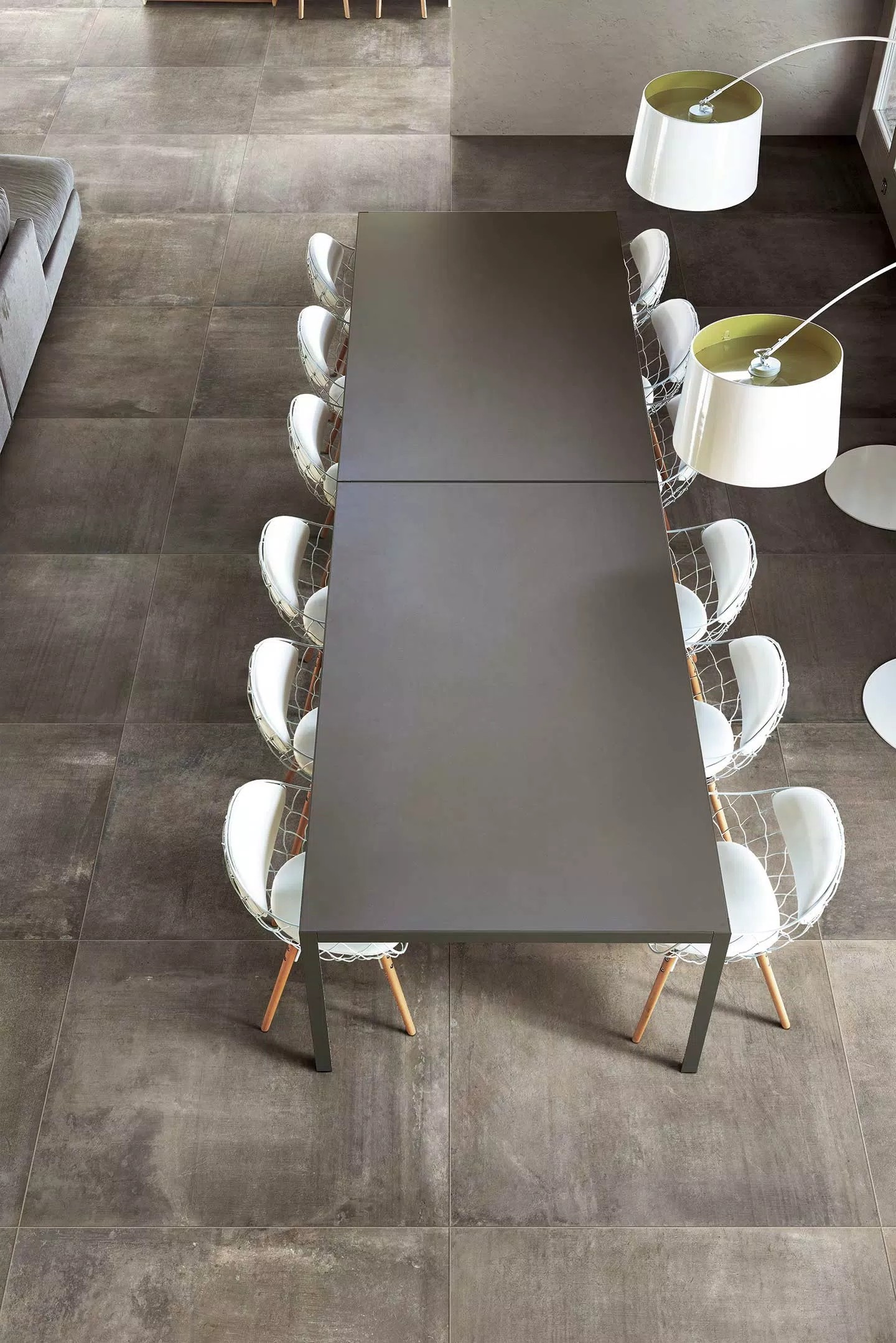 Florim Matières Gris 80x80x0,9 cm Feinsteinzeug Matte R10    
