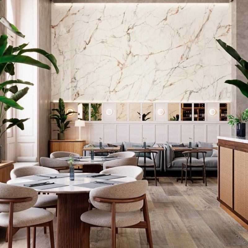 Porcelanosa Bruselas Walnut 19,3x180 cm Feinsteinzeug Holzoptik        