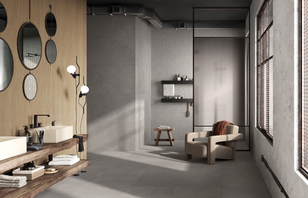 Mirage ReConcrete 60x120x0,8 cm Storm RO 05 ST SQ R11