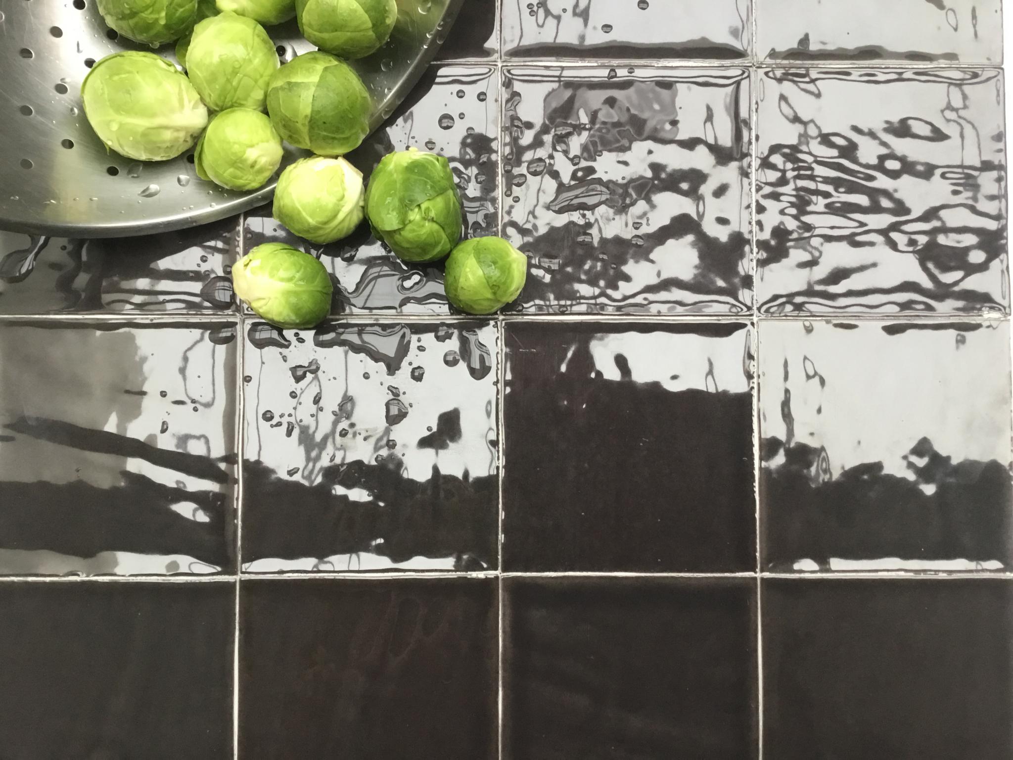 Revoir Paris Atelier Wall 10x10 cm Noir Glossy