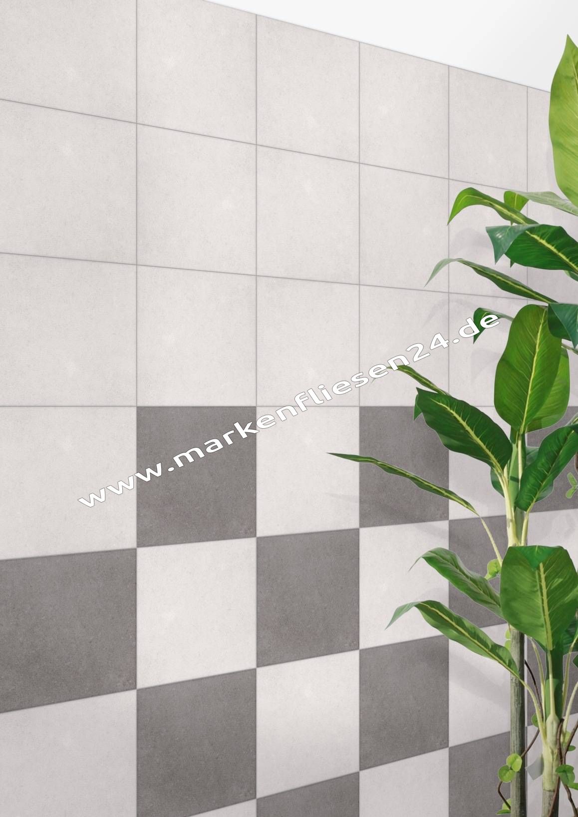 Eco Elegance bianco 20x20 cm Feinsteinzeug