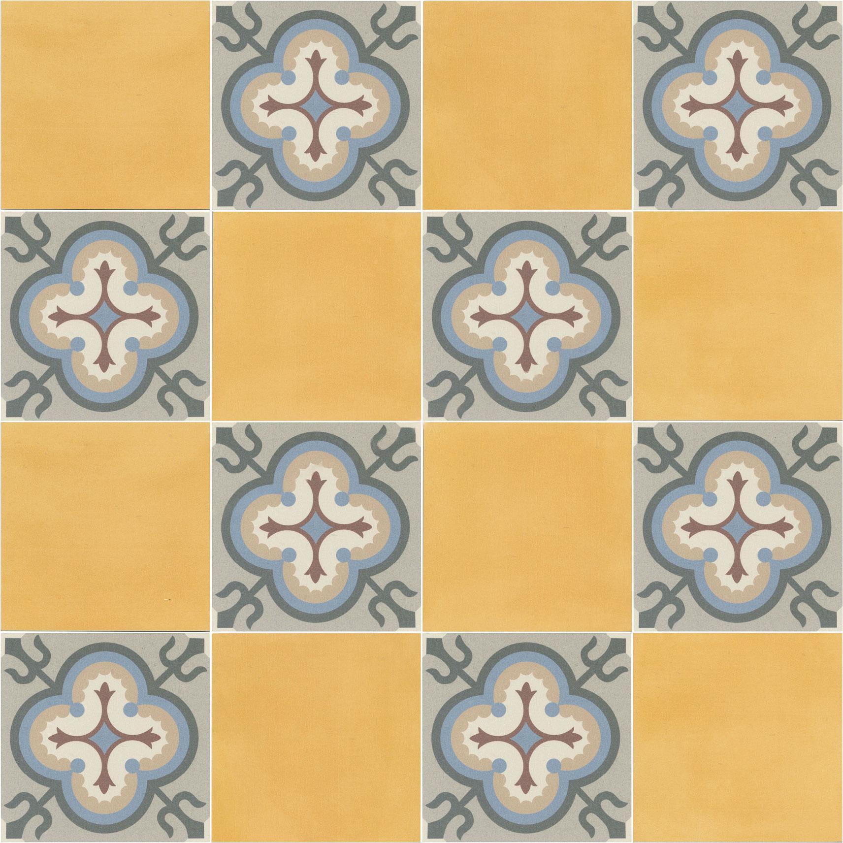 Revoir Paris Bel Histoire 15x15 cm Ocre