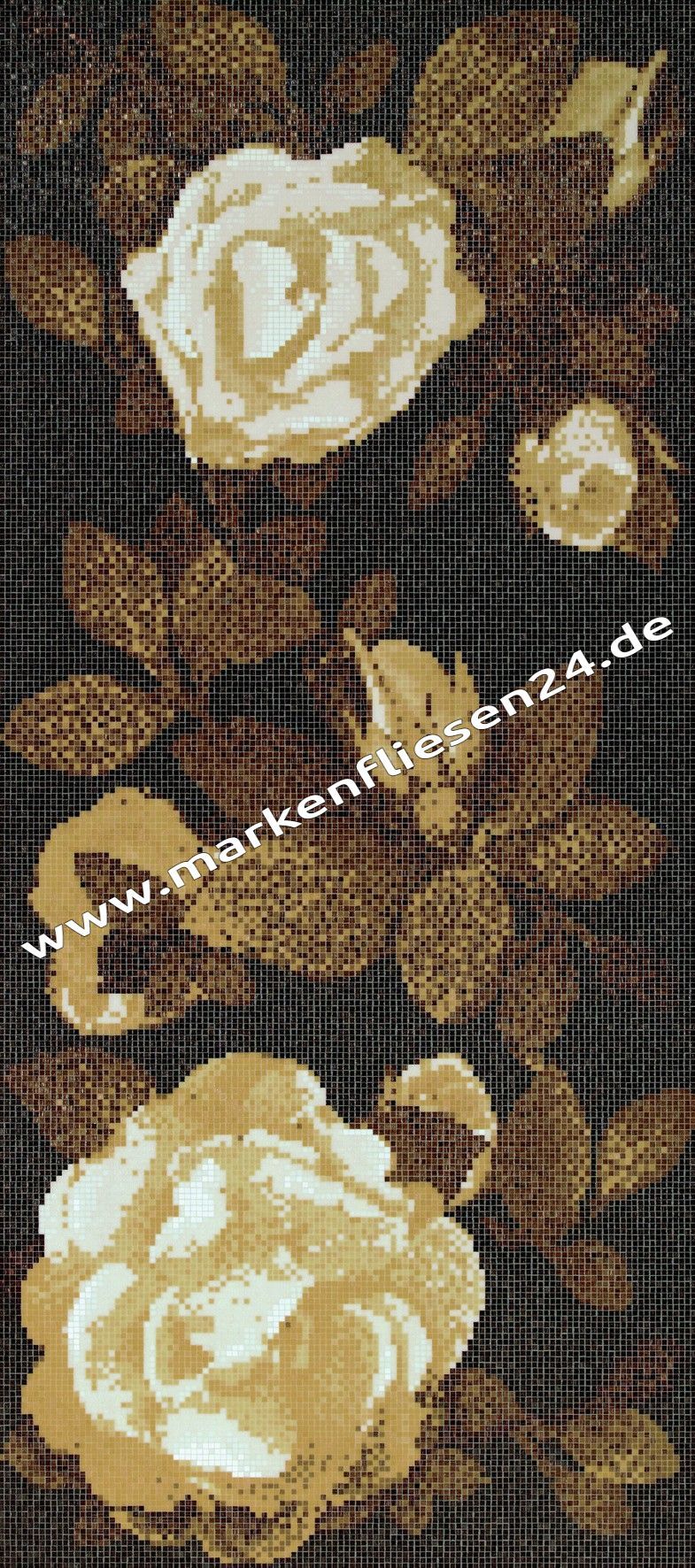 Bisazza Dekor Springrose Brown 129,1x290,5 cm