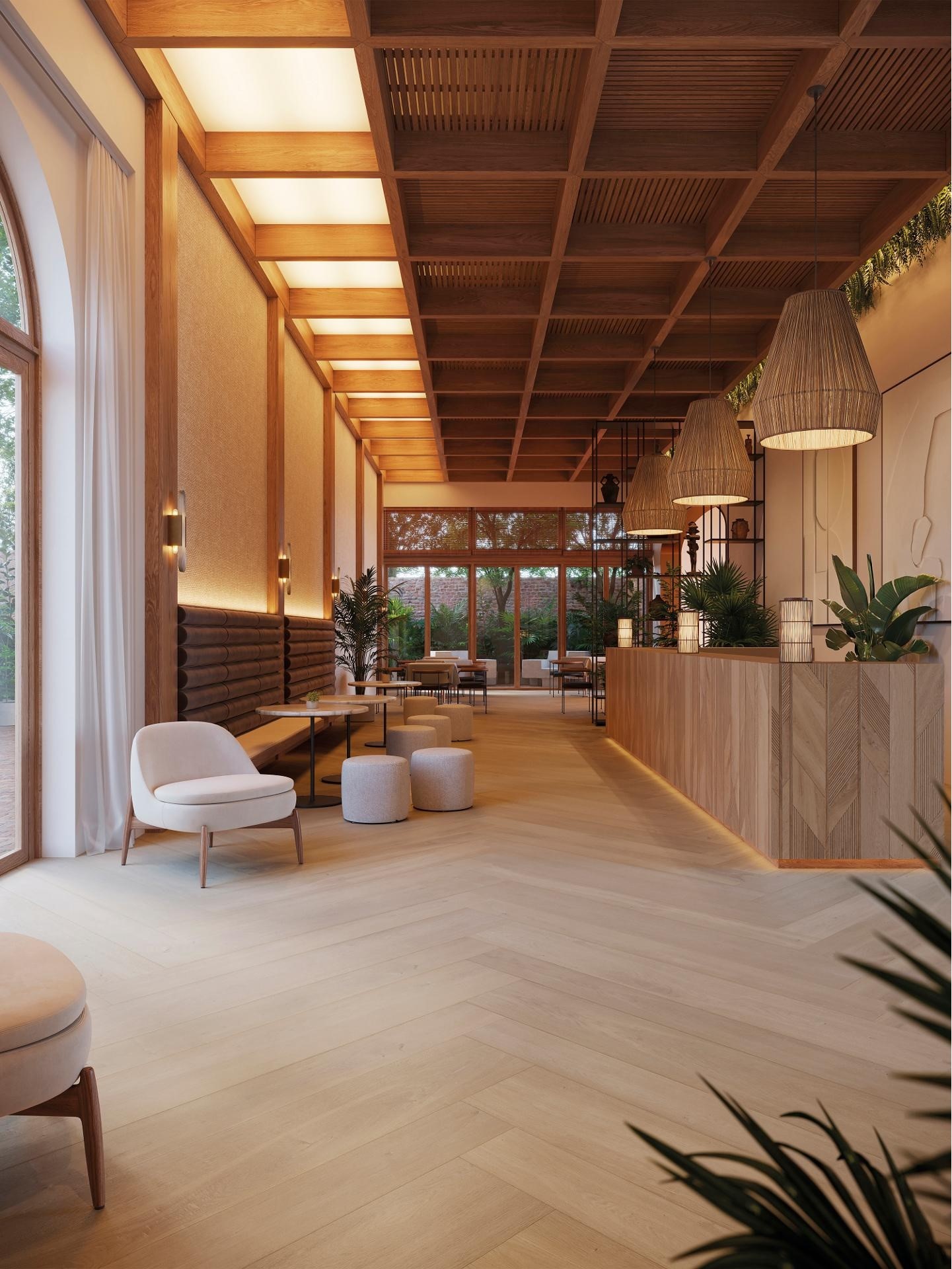 Porcelanosa Gent Arce 19,3x180 cm Feinsteinzeug Holzoptik      