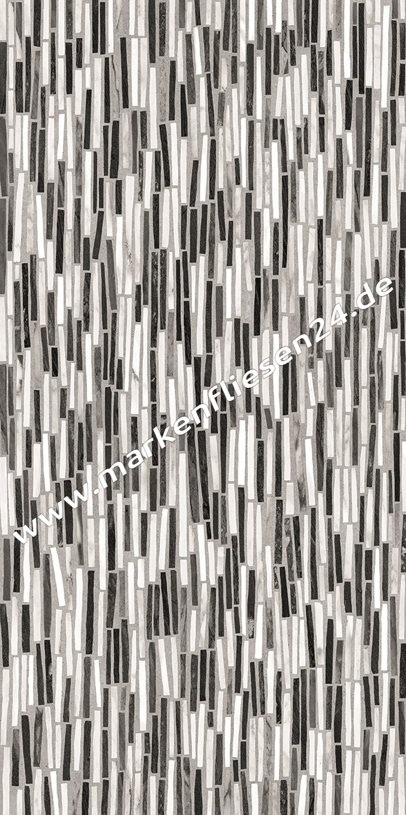 Emil Tele di Marmo Battuto di listelli Calacatta Renoir Full Lapp. 60x120 cm