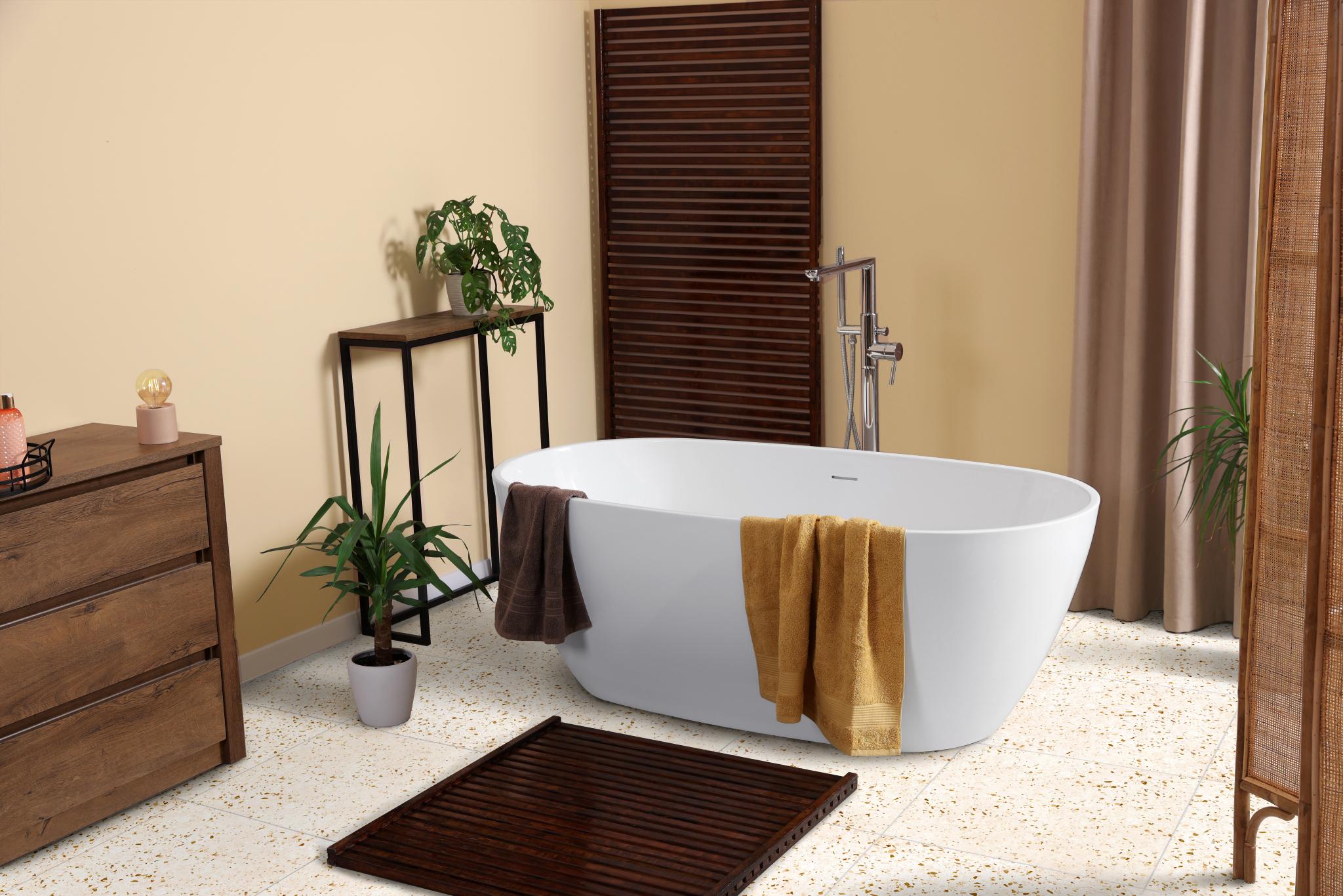 Revoir Paris Re-Bel Caramel 60x60 cm Terrazzo-Optik R10   