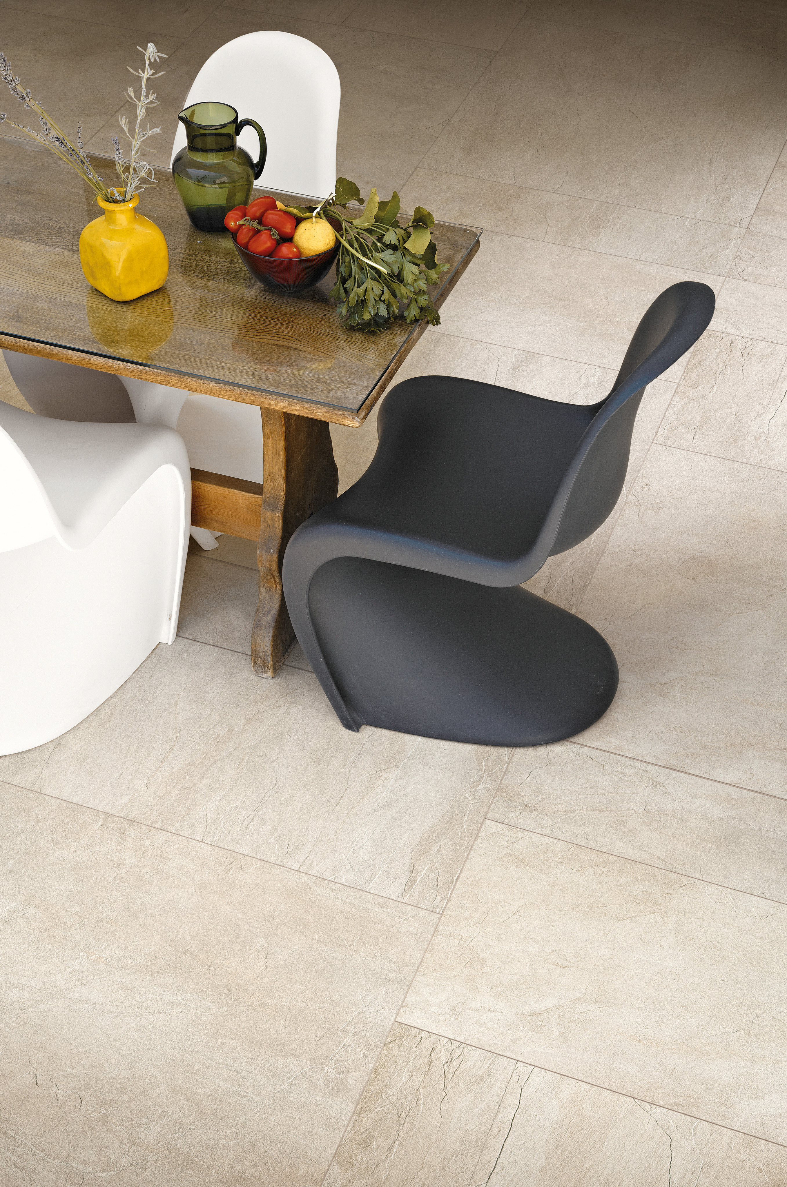 Florim Ardoise Ivoire 60X120x0,9 cm Feinsteinzeug Matte R10  