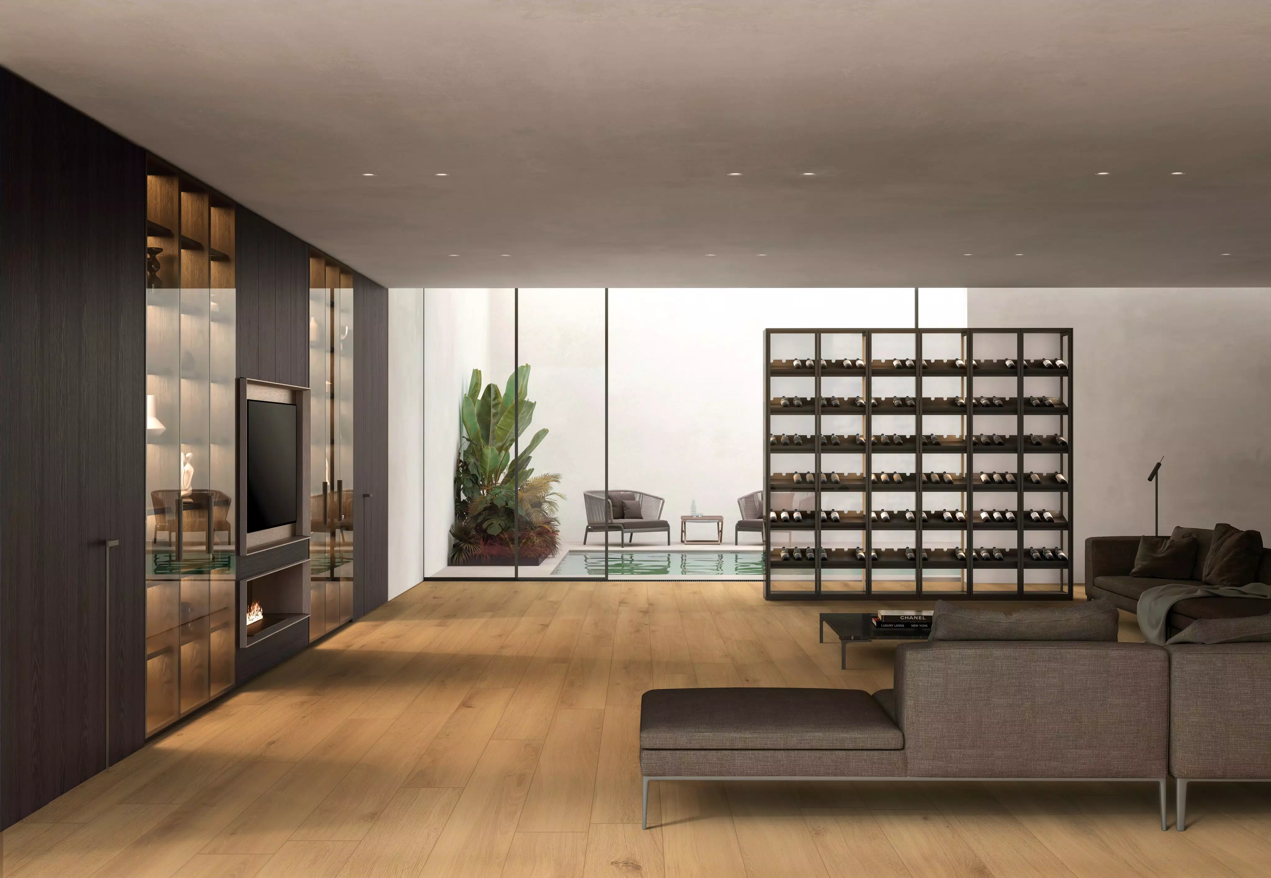 Florim Oaky Life Rustic Oak 20x120x0,9 cm Feinsteinzeug Matte R10