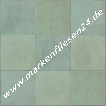 Revoir Paris Atelier Wall & Floor 14x14 cm vert d éau mat