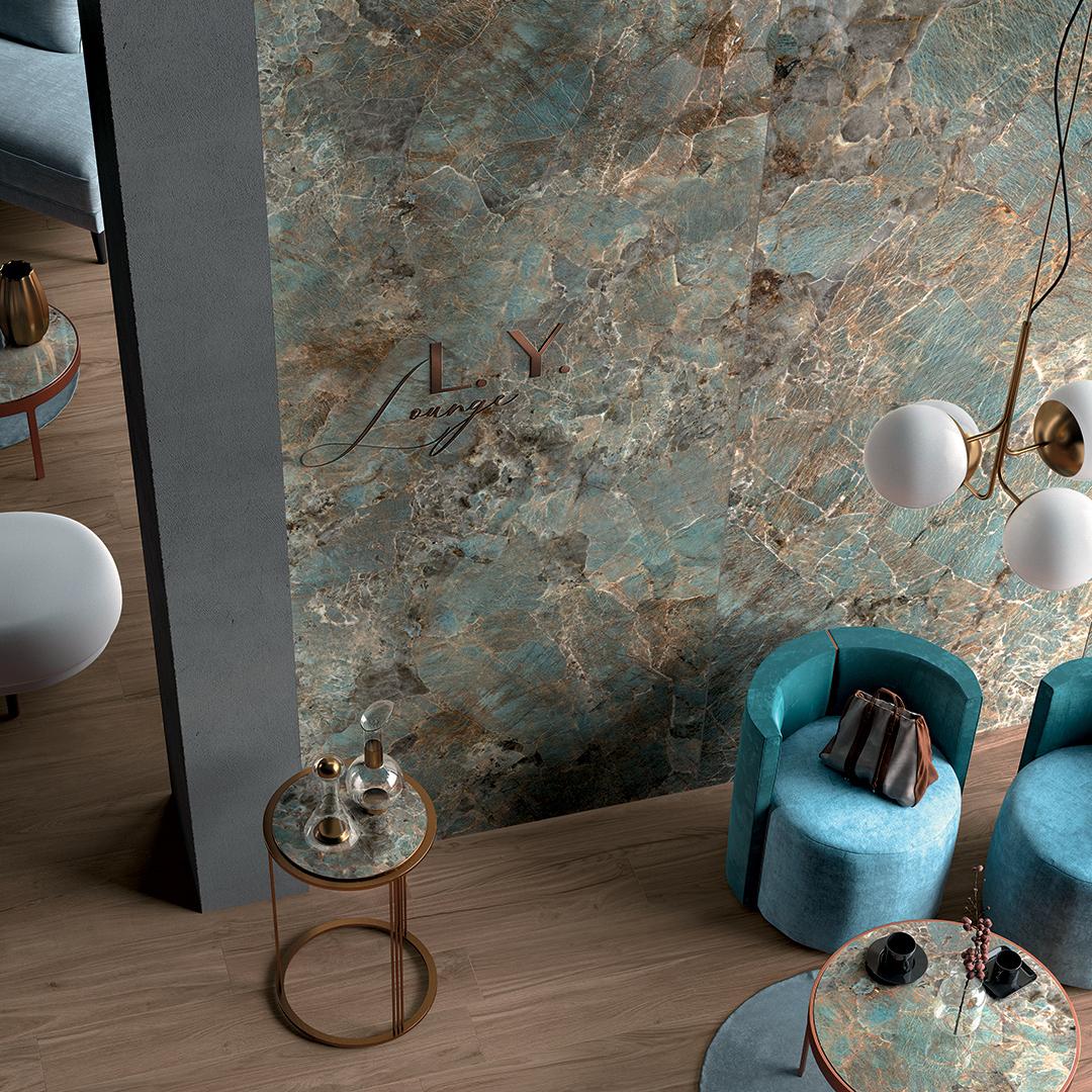 Mirage Jewels 2.0 120x120x0,9 cm Amazzonite CP07 LUC SQ