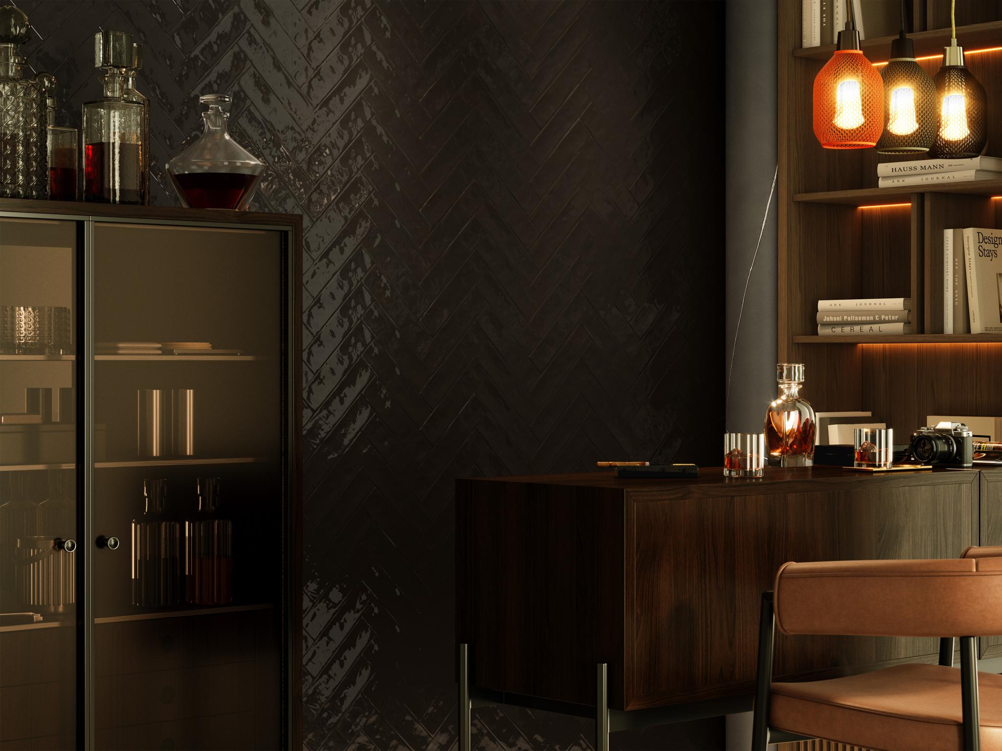 Revoir Paris Studio 6,2x25 cm Charbon