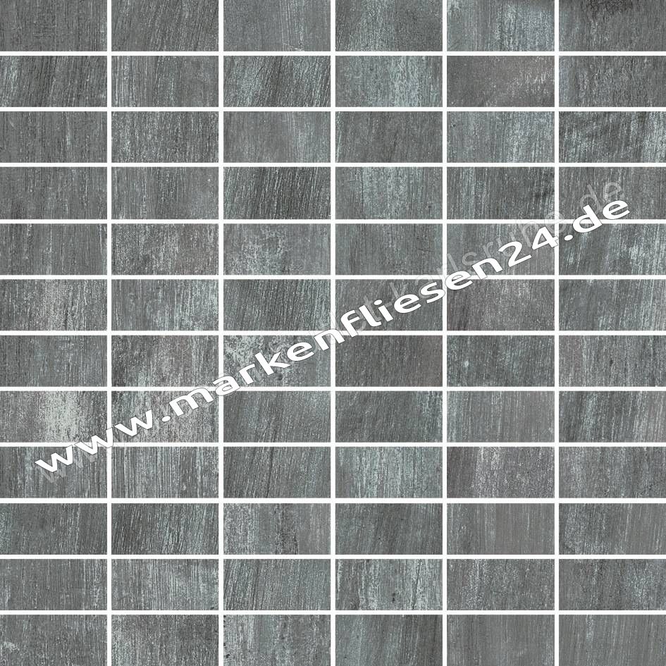 Mirage 30x30 cm Mosaik OX02 Deepgrey