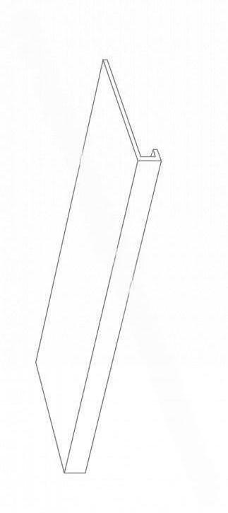 La Roche di Rex Treppenstufe  33x120x3 cm naturale