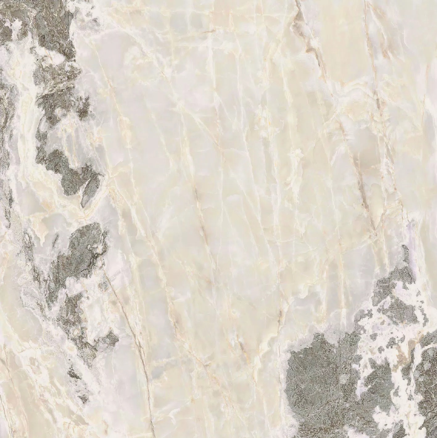 Florim Onyx&More White Blend 120x120x0,6 cm Magnum Feinsteinzeug Satin  