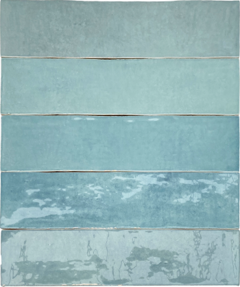 Revoir Paris Atelier Wall 6,2x25 cm Turquoise Glossy