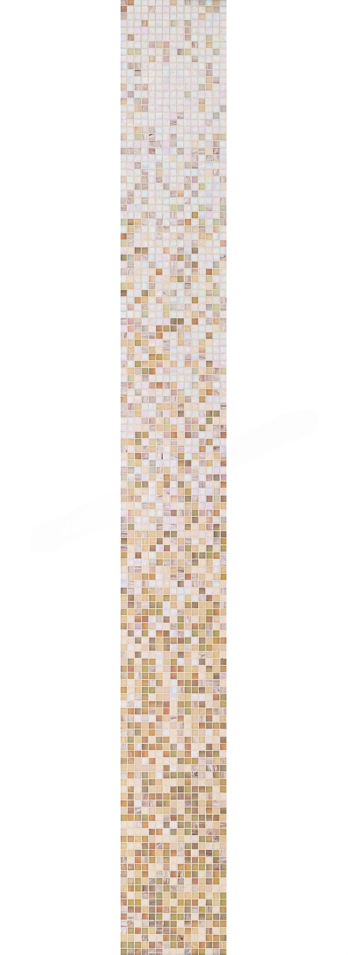 Bisazza Sfumature Verlauf Magnolia 2x2 cm inkl.Kit