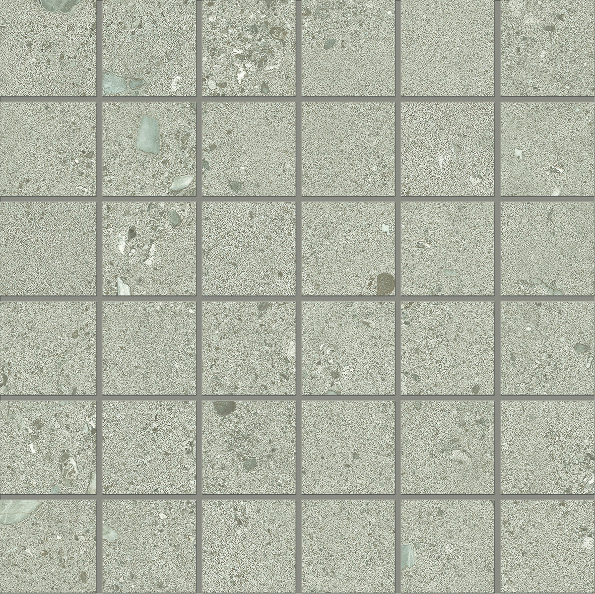 Ergon GemmaStone Basalto Gemma Fine 30x30 cm Mosaico