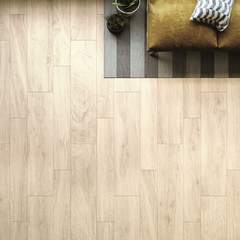 Castelvetro More Bianco 40x120 cm Outfit 2.0 Grip R11C Terrassenplatte 