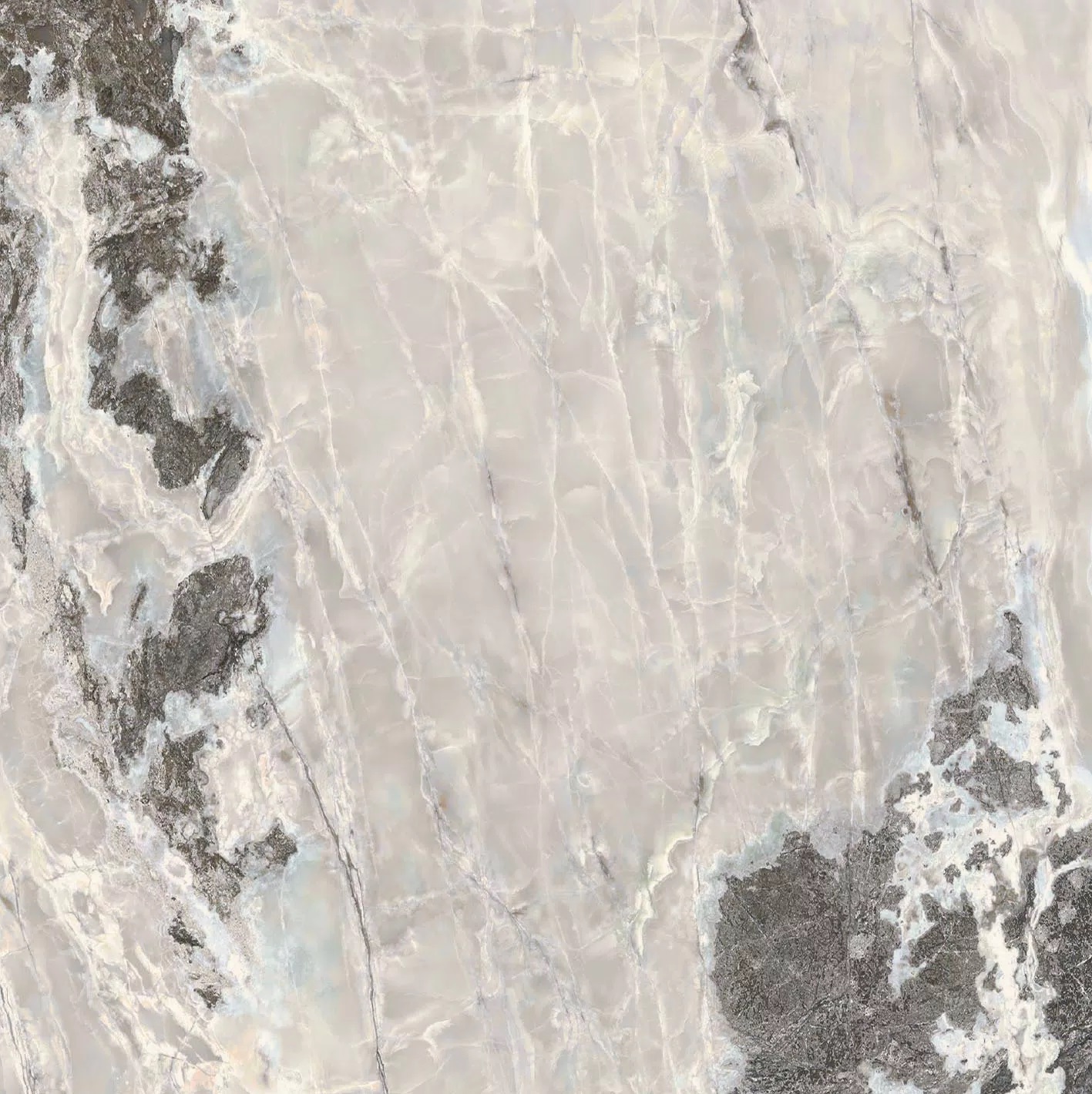 Florim Onyx&More Silver Blend 120x120x0,6 cm Magnum Feinsteinzeug Satin    
