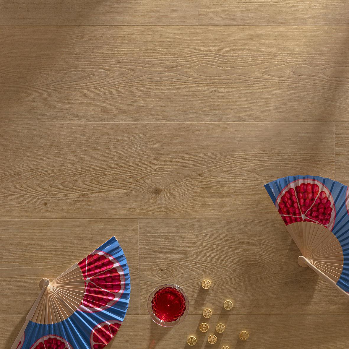 Floorify Rigid-Vinylplanke Toffee 2000x240x4,5 mm, Nutzschicht 0,4 mm