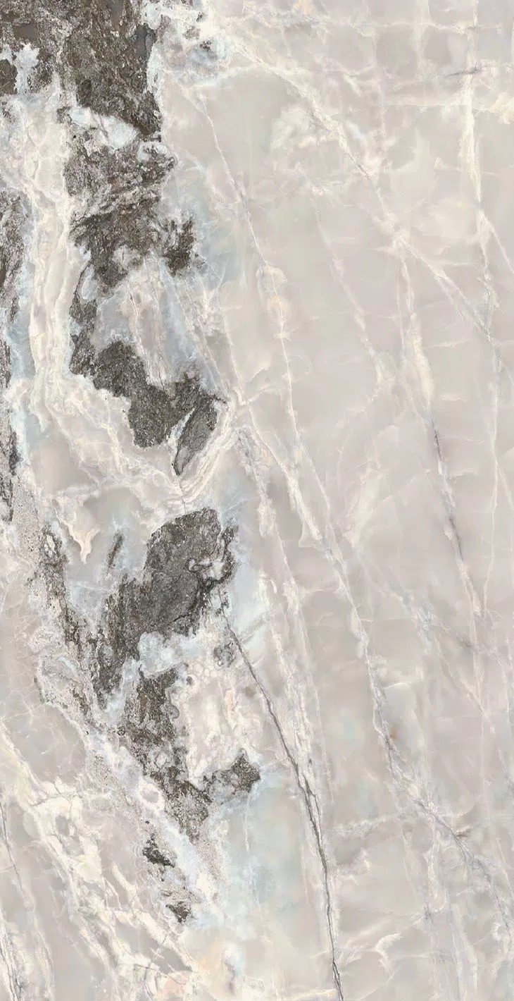 Florim Onyx&More Silver Blend 60x120x0,9 cm Feinsteinzeug Satin        