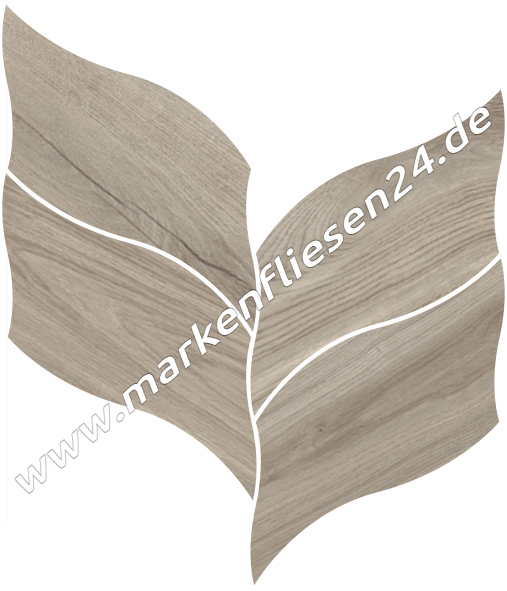 Mirage Jurupa Dekor Leaf JP02 NAT 22,3x26 cm