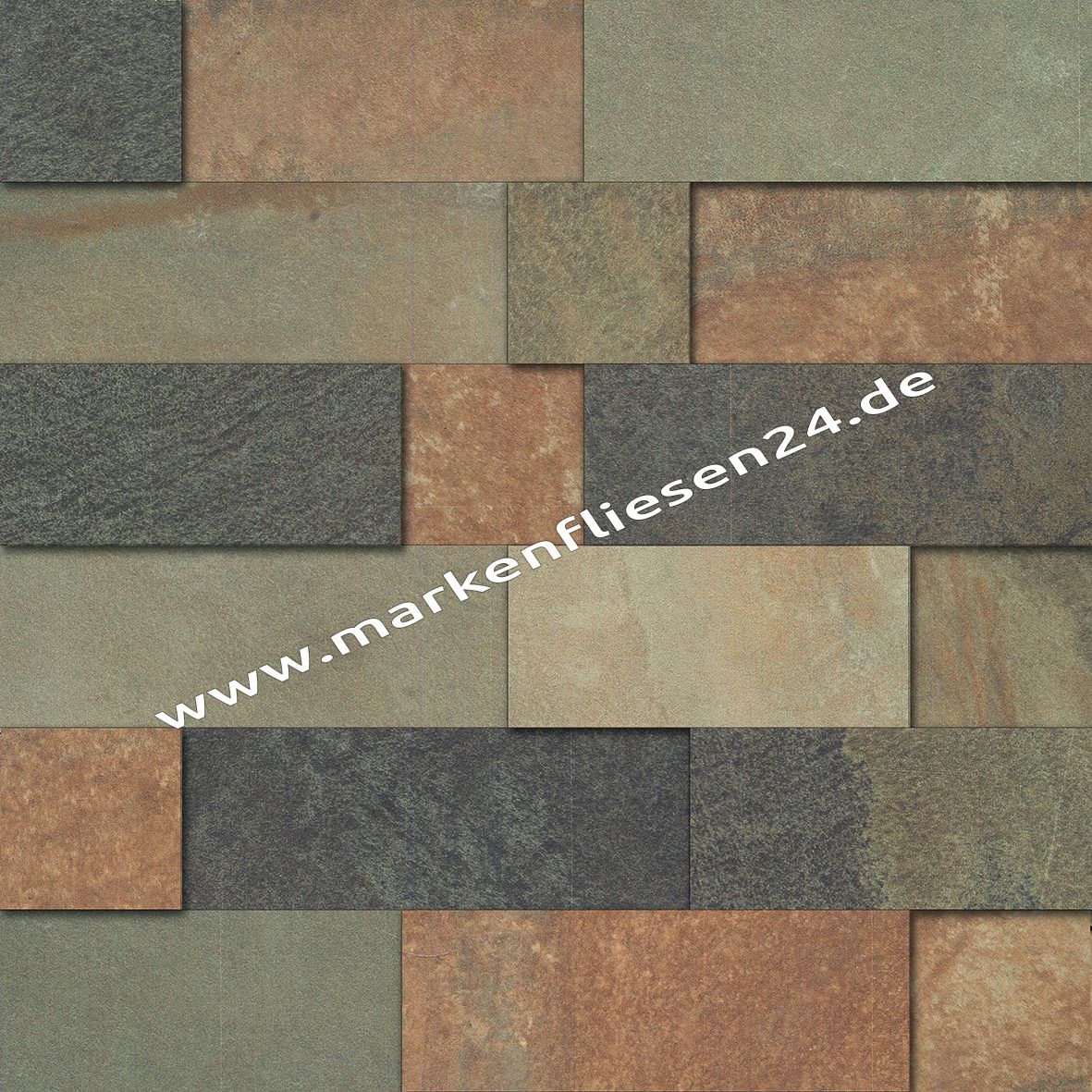 Ergon Cornerstone Slate Multicolor 3D-Mosaico
