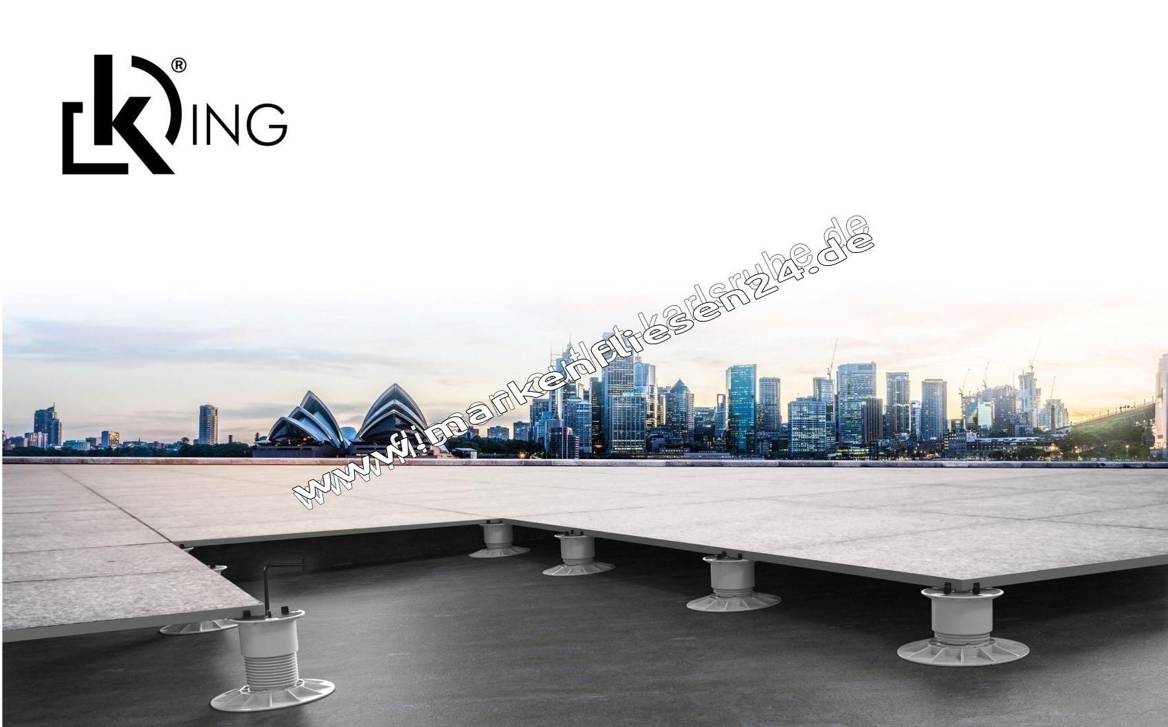 DPS King Stelzlager K5 152-209 mm, 3 mm Fugensteg mit Multikopf