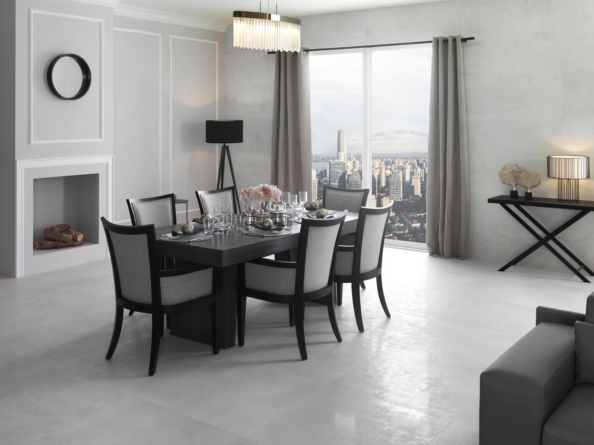 Porcelanosa Metropolitan Caliza 80x80 cm Feinsteinzeug 