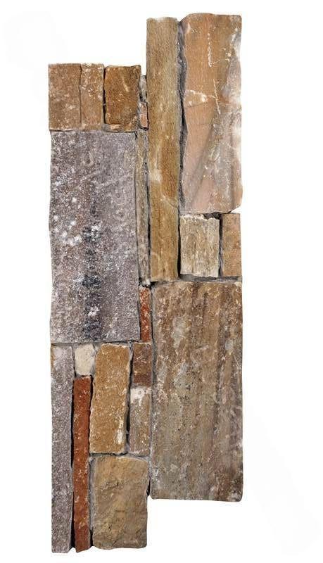 Naturstein Verblender Natur-7 20x50 cm