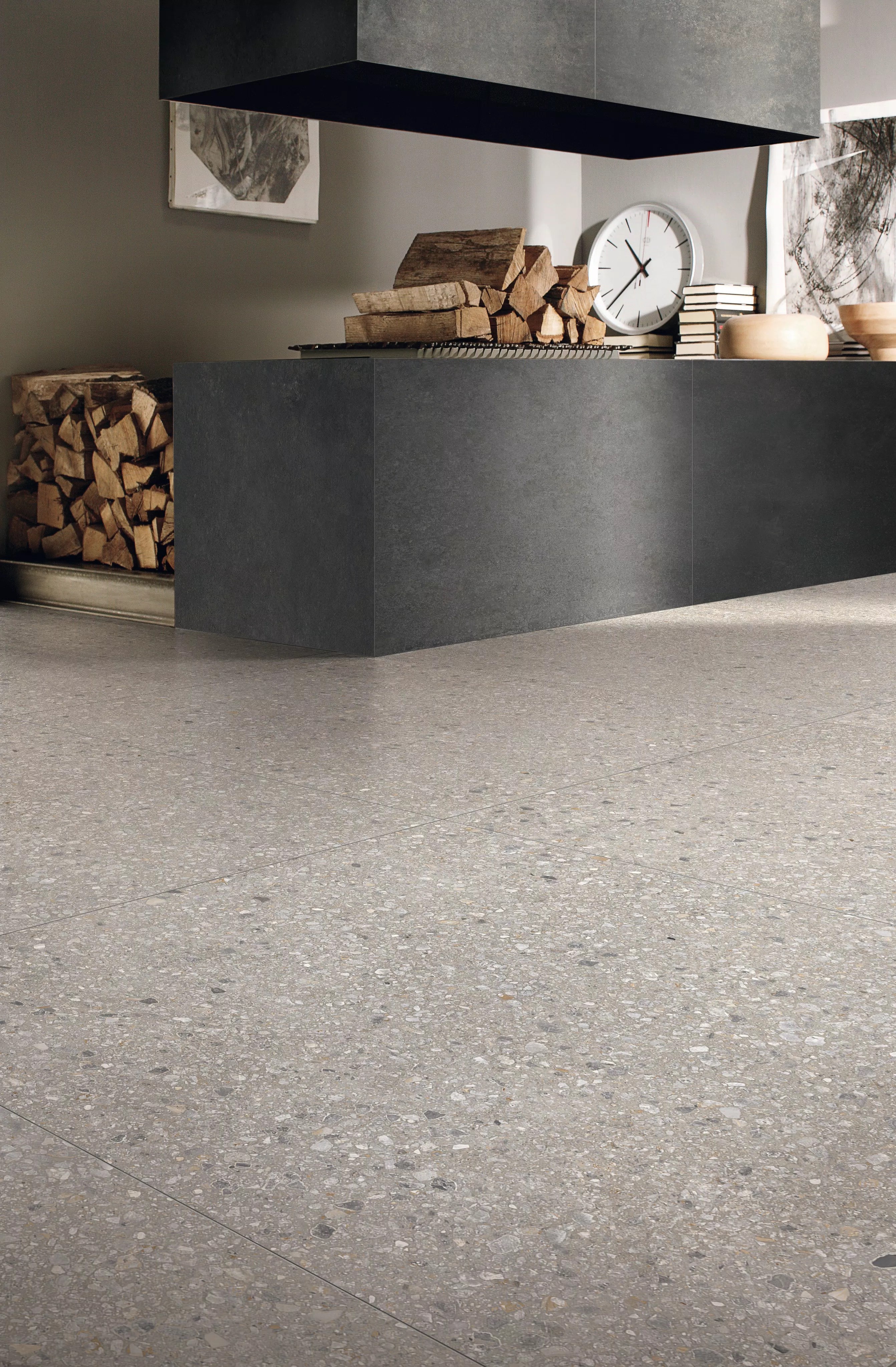 Florim Match-Up Earl Grey Mix 120x120x0,6 cm Magnum Feinsteinzeug Glossy