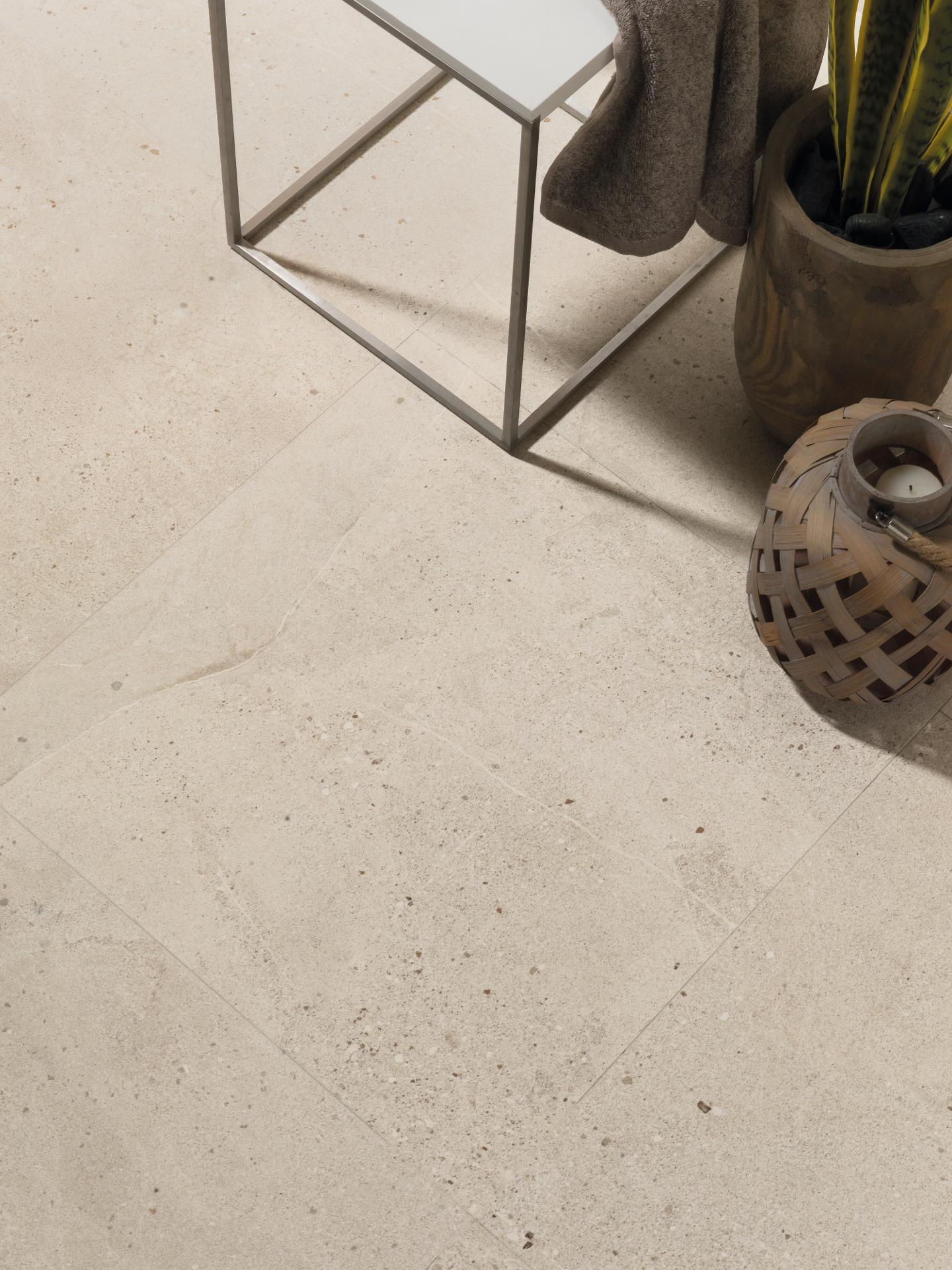 Porcelanosa Durango Bone 59,6x59,6 cm Feinsteinzeug R10